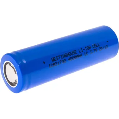 Акумулятор літій-іонний Westinghouse Li-ion ICR21700, 3.7V, 4000mAh, 1шт (102028)