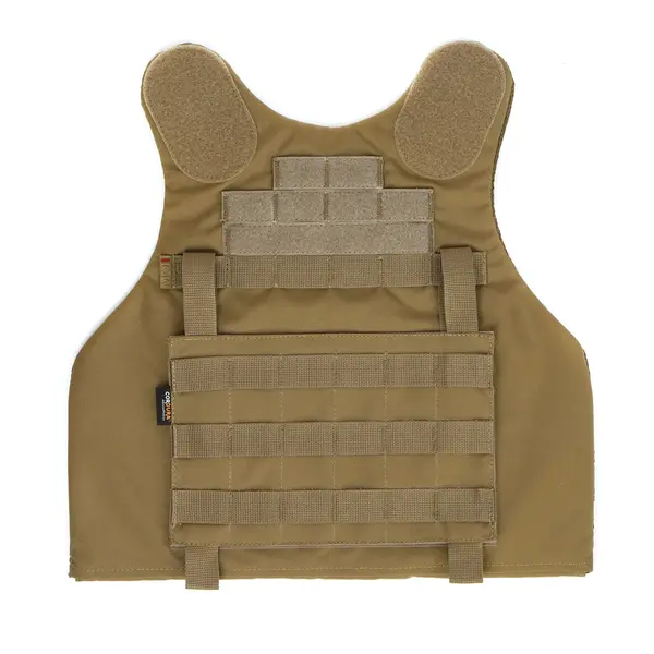 Протиуламкова балістична майка у кольорі койот MOLLI з балістичним пакетом 1 класу від компанії Militex, розмір XL