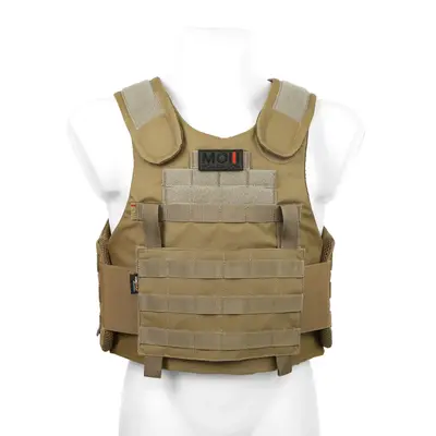 Протиуламкова балістична майка у кольорі койот MOLLI з балістичним пакетом 1 класу від компанії Militex, розмір M