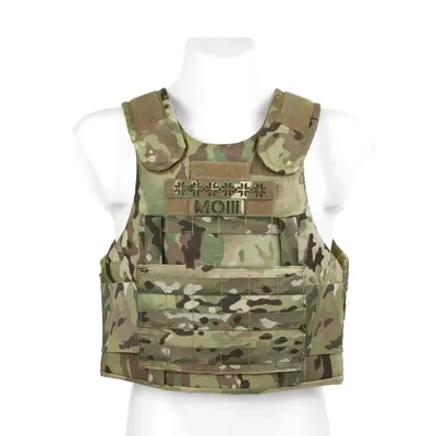 Протиуламкова балістична майка MOLLI з балістичним пакетом 2 класу від компанії Militex, розмір M