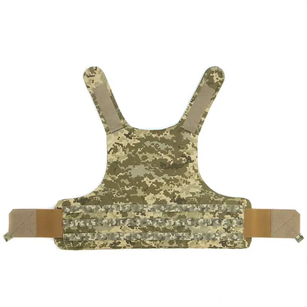 Протиуламкова балістична майка у кольорі піксель MOLLI з балістичним пакетом 1 класу від компанії Militex, розмір XL