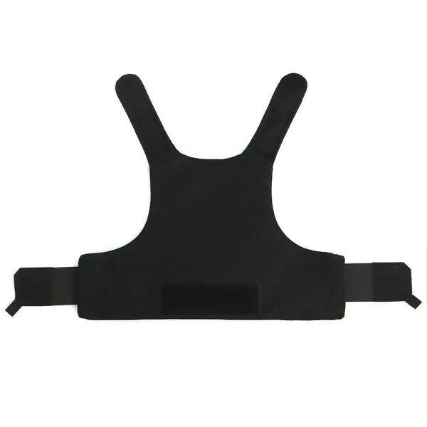 Протиуламкова балістична майка у чорному кольорі MOLLI з балістичним пакетом 1 класу від компанії Militex, розмір XL