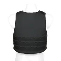 Протиуламкова балістична майка у чорному кольорі MOLLI з балістичним пакетом 1 класу від компанії Militex, розмір M