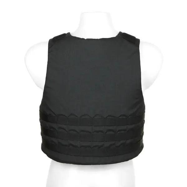 Протиуламкова балістична майка у чорному кольорі MOLLI з балістичним пакетом 1 класу від компанії Militex, розмір XL