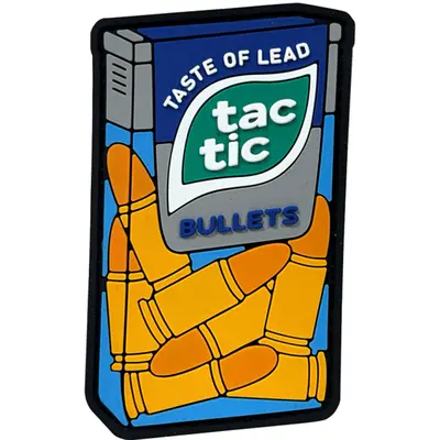 “TACTIC” patch, blue
