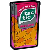 Патч "TACTIC" рожевий