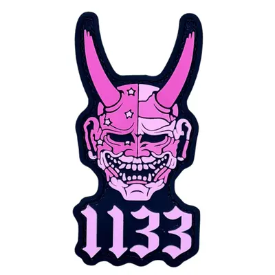 DEVIL 1133 patch, pink