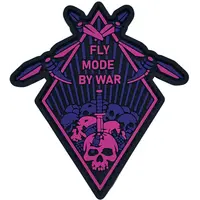Патч «FLY MODE BY WAR» розовый