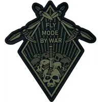 Патч «FLY MODE BY WAR» олива