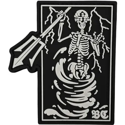 Patch ‘VYKHOR’ black and white