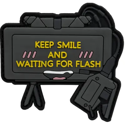 PVC patch “MINA KEEP SMILE”