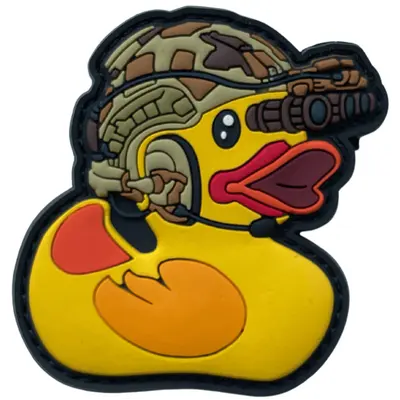 PVC patch “TACTICAL DUCK”