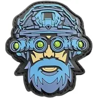 PVC patch “BLUE TACTIC MAN” PVC patch “BLUE TACTIC MAN”