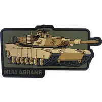 ПВХ патч «ТЕХНИКА M1A1 ABRAMS»