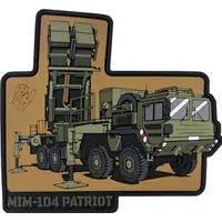 ПВХ патч "ТЕХНІКА MIM-104 PATRIOT