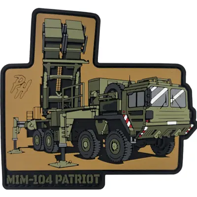 PVC patch "MIM-104 PATRIOT TECHNOLOGY