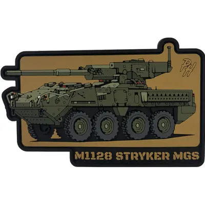 PVC patch “M1128 STRYKER MGS TECHNOLOGY”