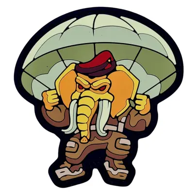 PVC patch SLON FM “DSHV”