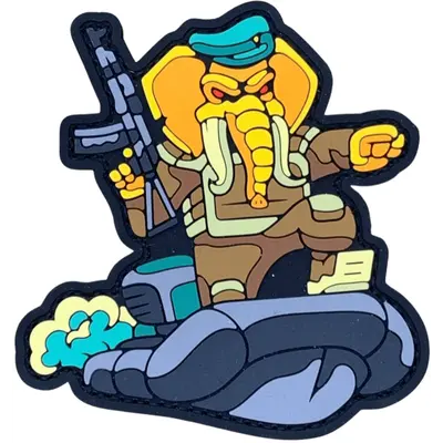 PVC patch SLON FM “MORPIKH”