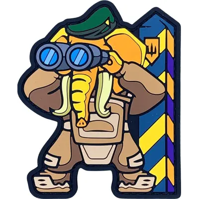 PVC patch SLON FM “PRIKORDONIK”