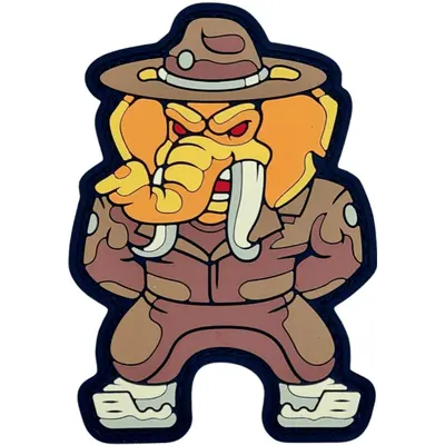 PVC patch SLON FM “SERGEANT”