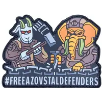 ПВХ патч СЛОН FM "АЗОВСТАЛЬ"