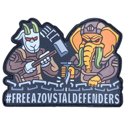 PVC patch SLON FM “AZOVSTAL”