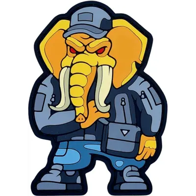 PVC patch SLON FM “OPER”