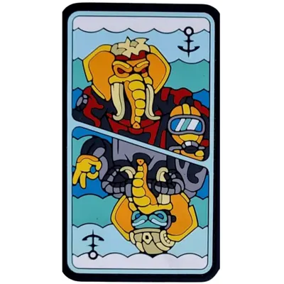 PVC patch SLON FM “DIVER”