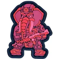 ПВХ патч СЛОН FM «MINI» красный