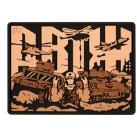 ПВХ патч "ДВІЖ" койот ПВХ патч "ДВІЖ" койот