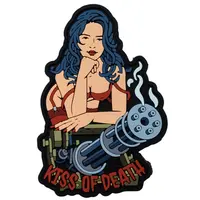 PVC patch “KISS OF DEATH” PVC patch “KISS OF DEATH”