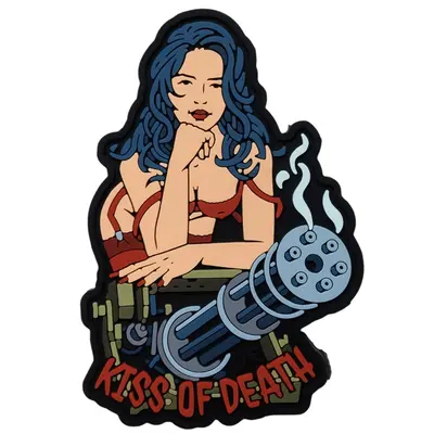 PVC patch “KISS OF DEATH”