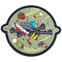 ПВХ патч "FPV" олива 