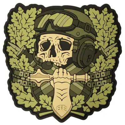 PVC patch “PRIMARY TANKER” olive