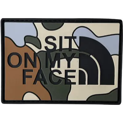 Patch “SIT ON MY FACE” — PVC