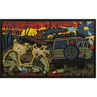 Патч "МАЛЮК" олива — ПВХ