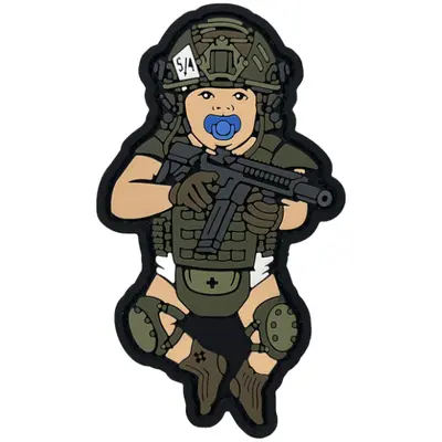 “MALYUK” coyote patch — PVC