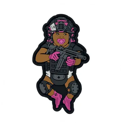 ‘MALYUK’ purple patch — PVC