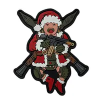 Патч «МАЛЮК НОВОГОДНИЙ» — ПВХ