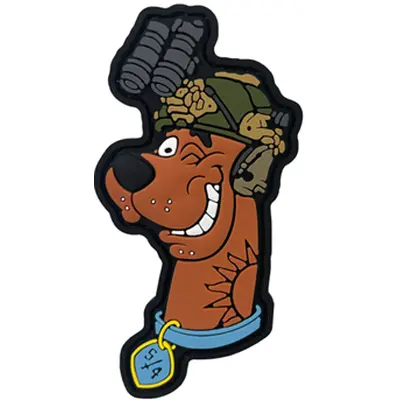 “SCOOBY-DOO” patch — PVC
