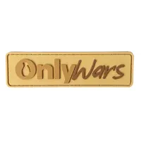 Патч "ONLYWARS" пісок — ПВХ Патч "ONLYWARS" пісок — ПВХ