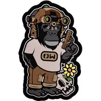 Патч "ГОРИЛА OW" — ПВХ 