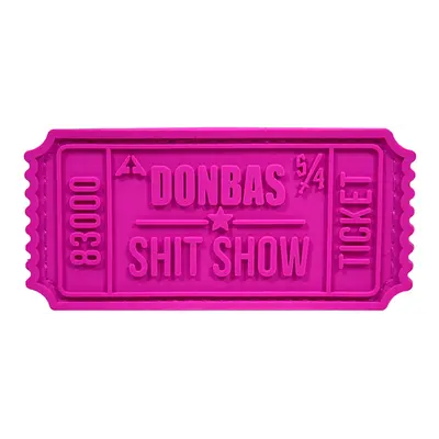 Patch "BILETIK" pink — PVC