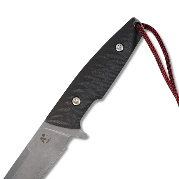 Тактичний ніж TCH1 зі сталі 440C та ножни ABS | Blackwash | HPL руків’я