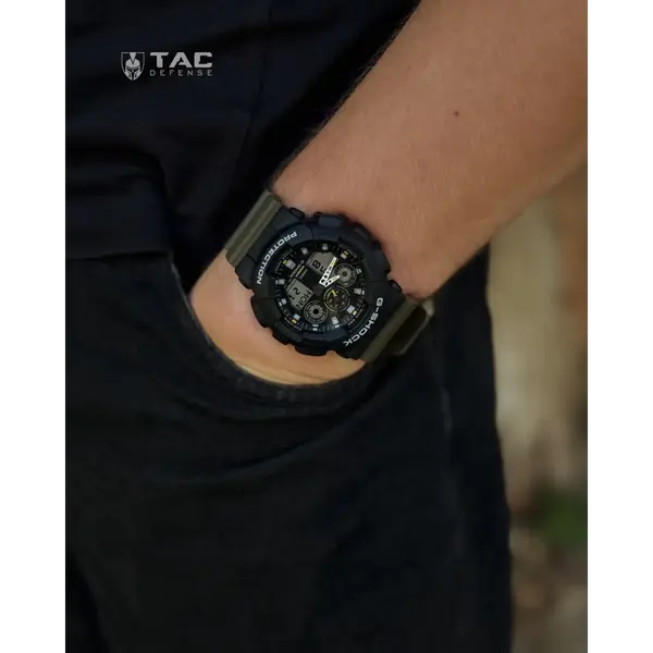 Casio G-SHOCK GA-100TU watch - durability, style and reliability in every second