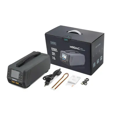 Зарядний пристрій ToolkitRC M8DAC 1200W Dual Channel AC 100–240V | Професійний балансир для LiPo/LiHV 1–8S