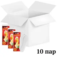 Хімічна грілка-устілка для ніг Thermopad Foot Warmer New, 10 пар, XL (42–43)
