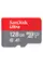Карта пам’яті SanDisk Ultra 128GB microSDXC UHS-I Class 10 + SD адаптер (SDSQUAB-128G-GN6MA)
