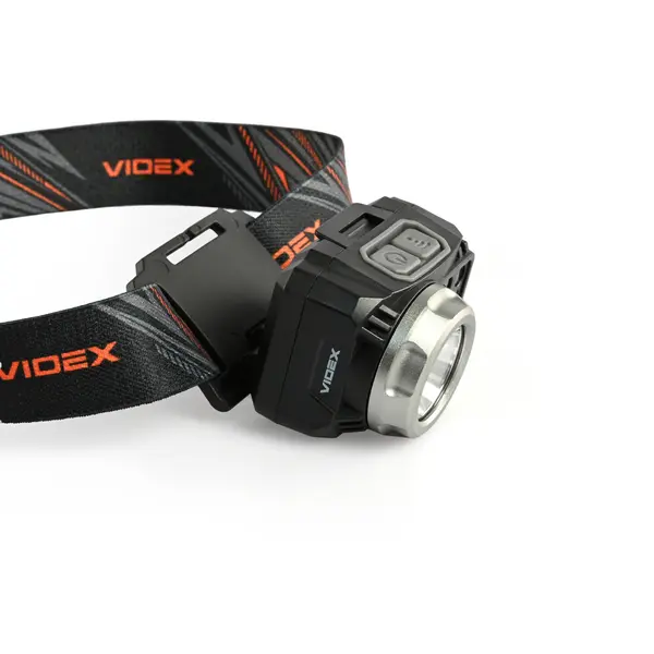 Світлодіодний налобний ліхтарик VIDEX VLF-H075C 550Lm 5000K (7 режимів роботи)